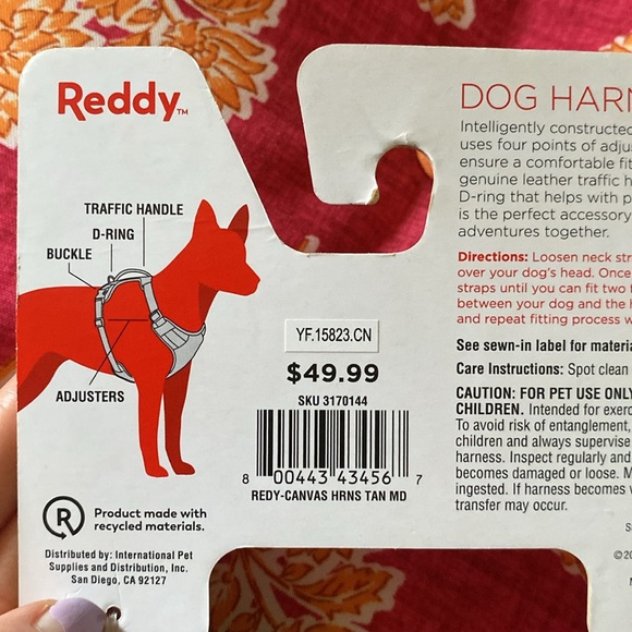 NWT Reddy Dog Harness (Medium) - Picture 4 of 5